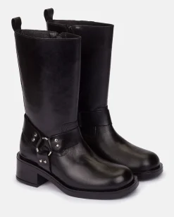 Bota Plana SPA-003 NEGRO