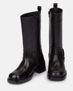 Bota Plana SPA-003 NEGRO
