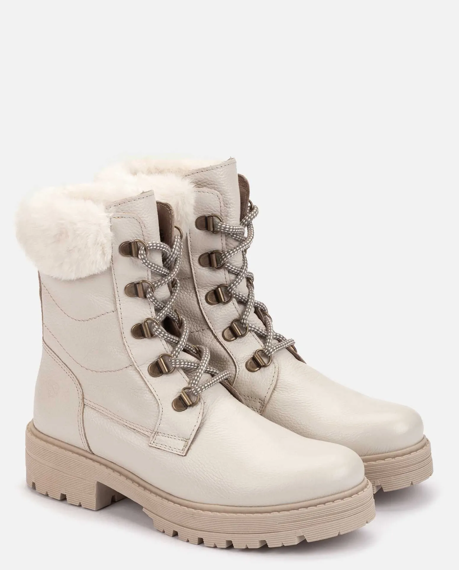 Botín Plano BERNA-001 Beige