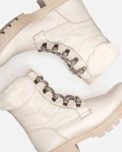 Botín Plano BERNA-001 Beige