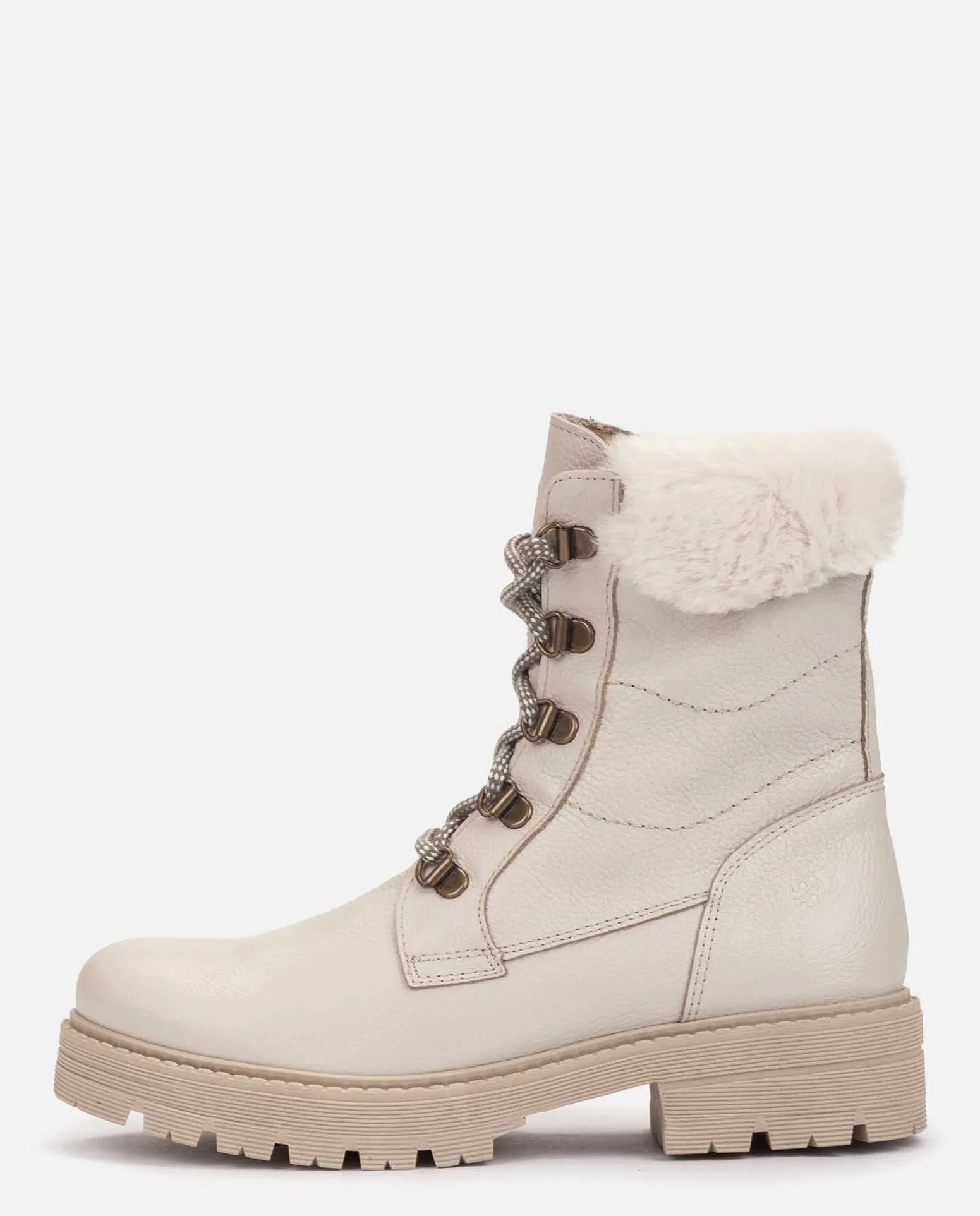 Botín Plano BERNA-001 Beige