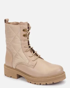 Botín Plano BERNA-007 Beige
