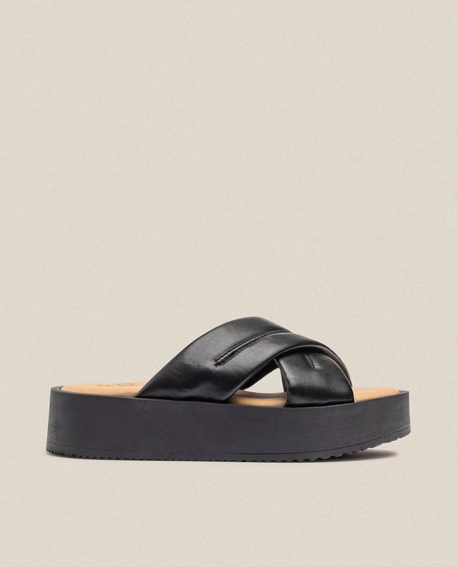 Sandalia De Plataforma CARMEN-004 Negro