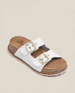 Sandalia De Plataforma Oca 013 Blanco