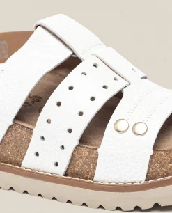 Sandalia De Plataforma Oca 007 Blanco