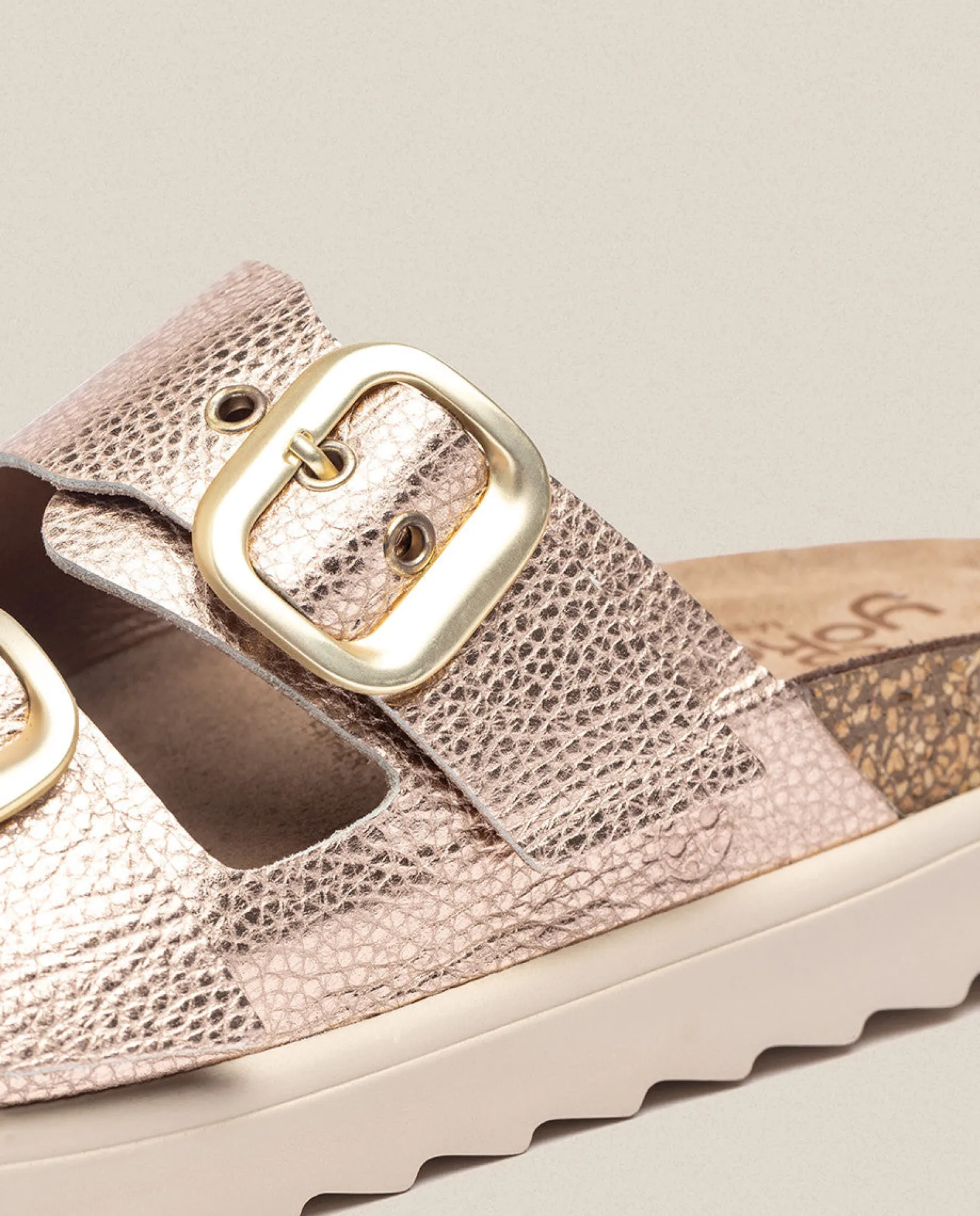 Sandalia De Plataforma Tunez 130 Rosa