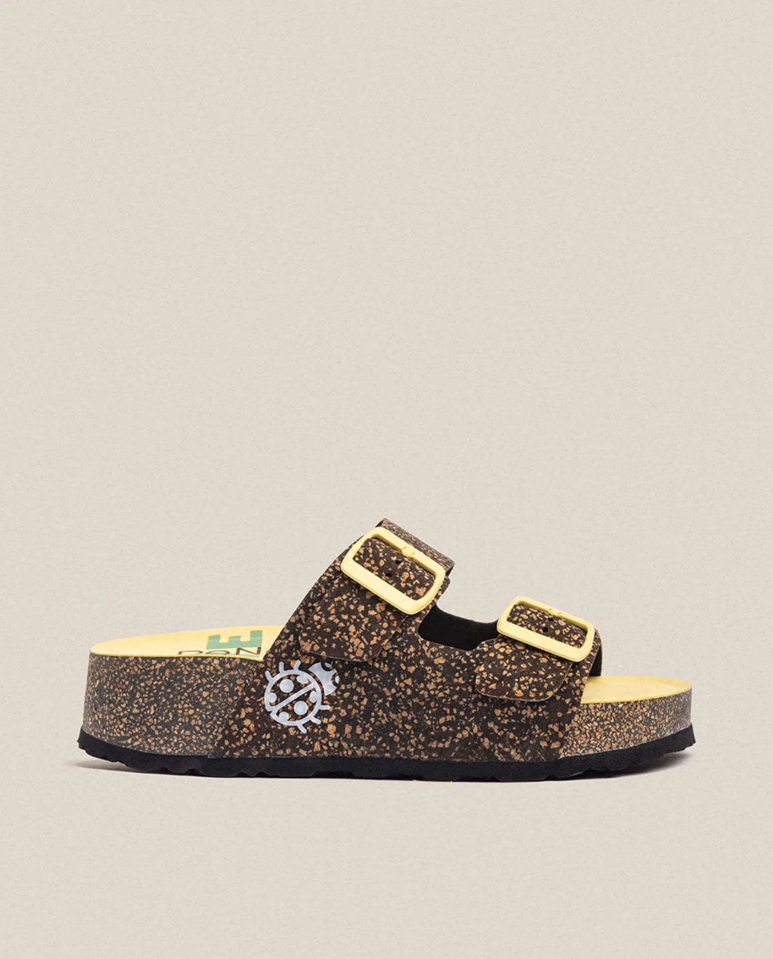 Sandalia De Plataforma West 003 Negro
