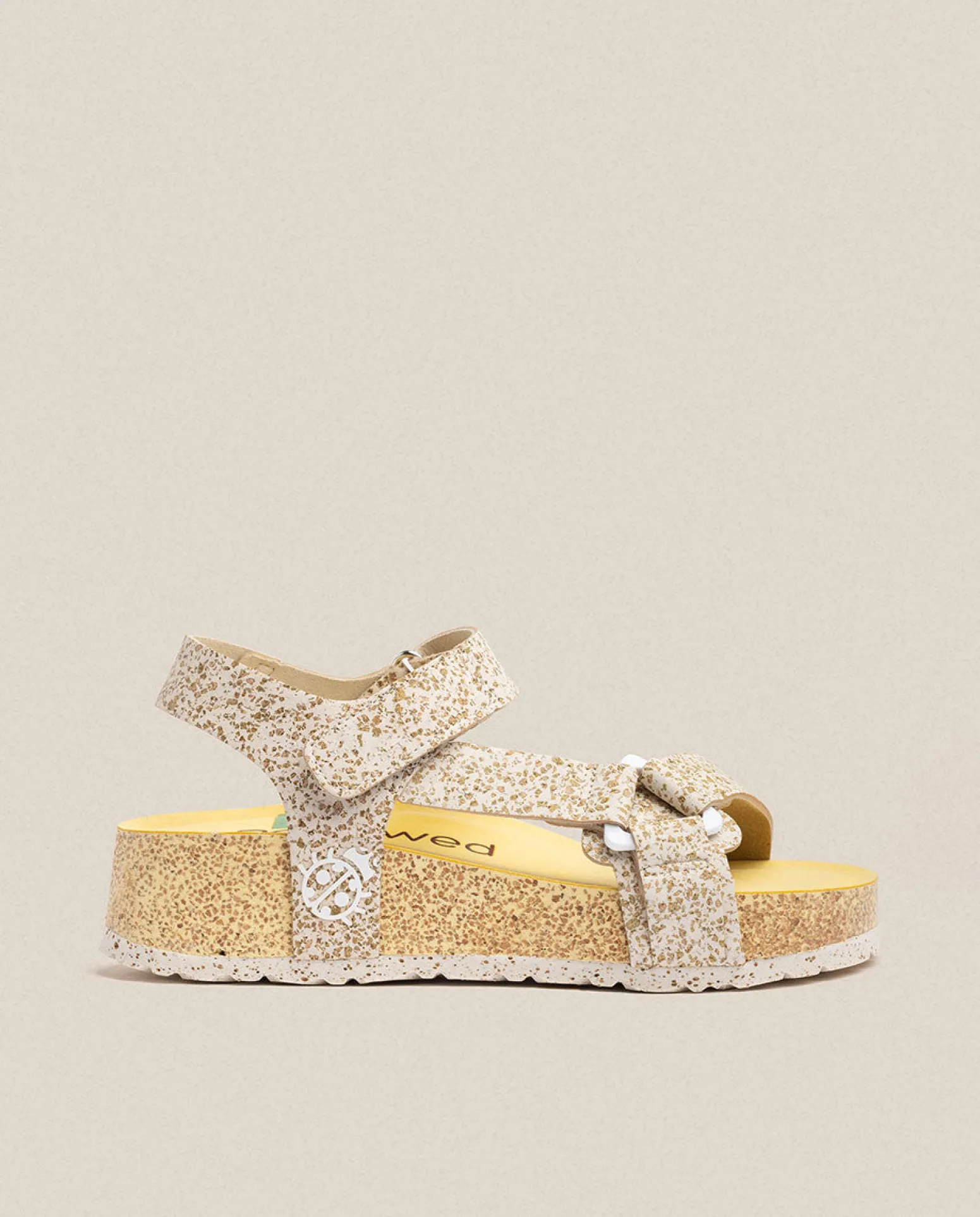 Sandalia De Plataforma West 007 Blanco