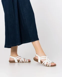 Sandalia Plana Ibiza 175 Blanco