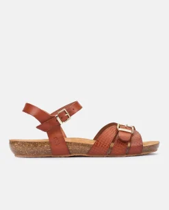 Sandalia Plana Ibiza 185 Marron
