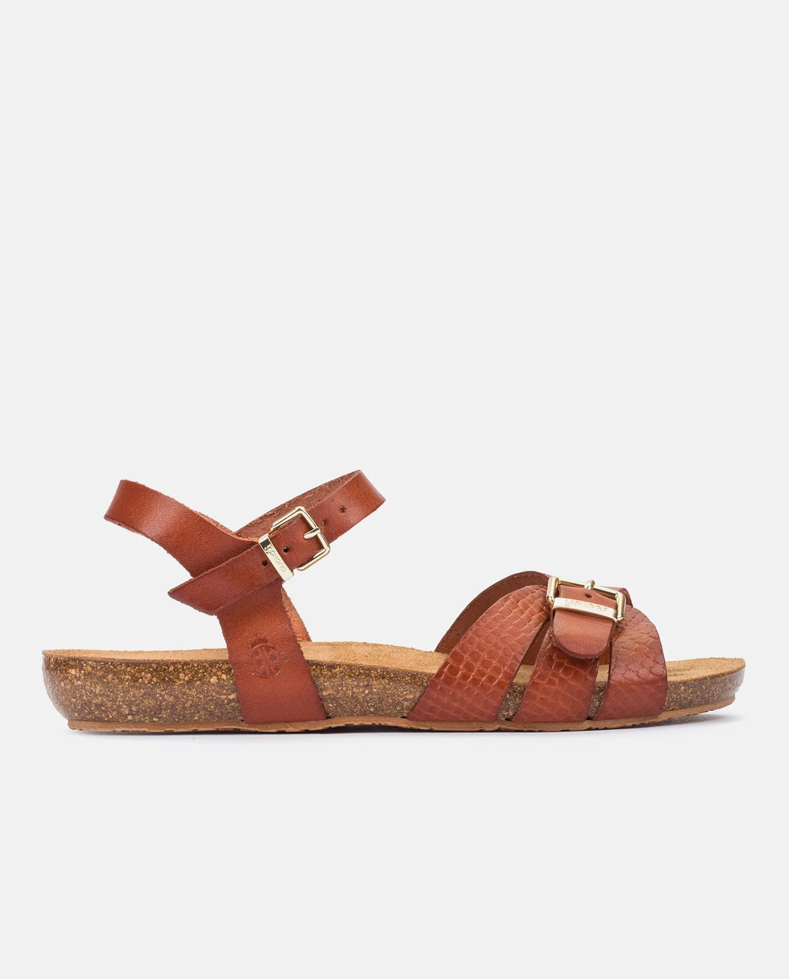 Sandalia Plana Ibiza 185 Marron