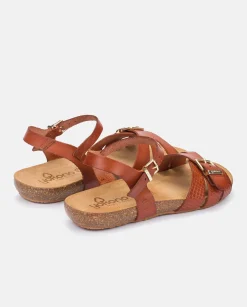 Sandalia Plana Ibiza 185 Marron