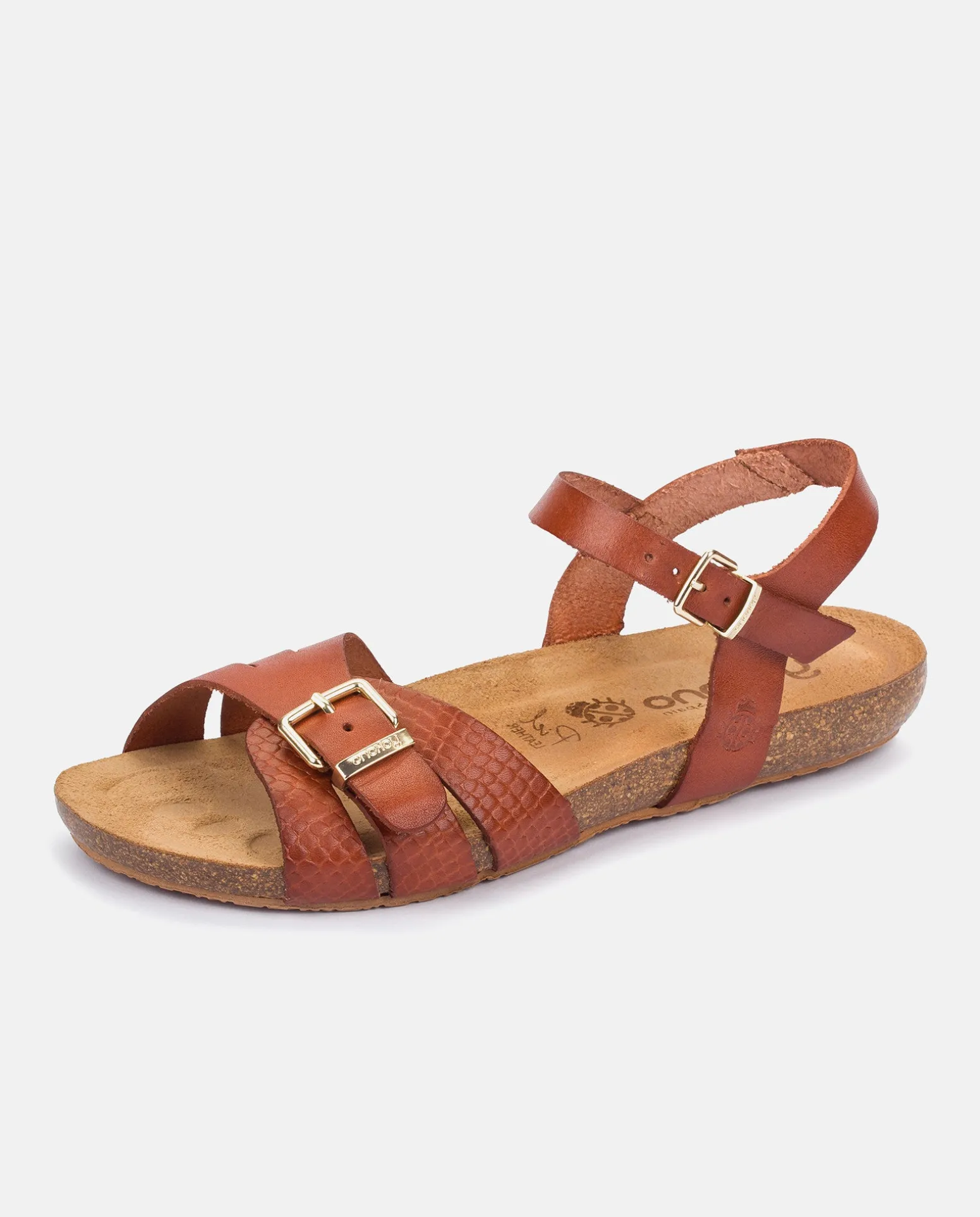 Sandalia Plana Ibiza 185 Marron