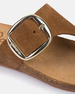 Sandalia Plana Ibiza 205 Marron