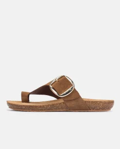 Sandalia Plana Ibiza 205 Marron