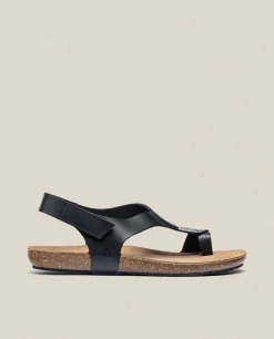 Sandalia Plana Ibiza 174 Negro