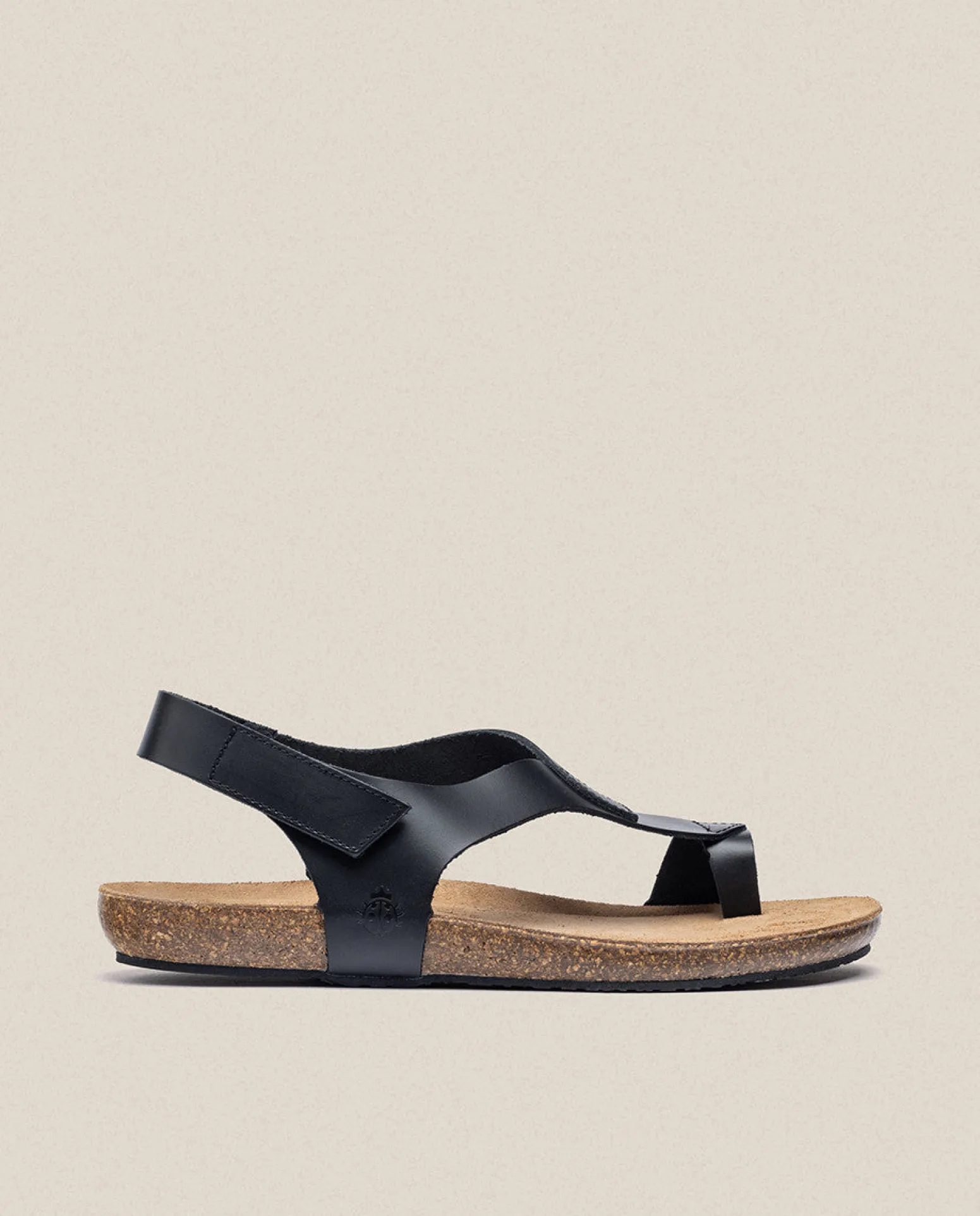 Sandalia Plana Ibiza 174 Negro