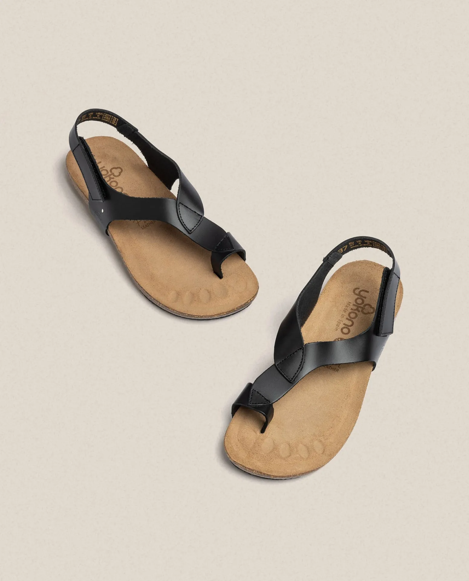 Sandalia Plana Ibiza 174 Negro