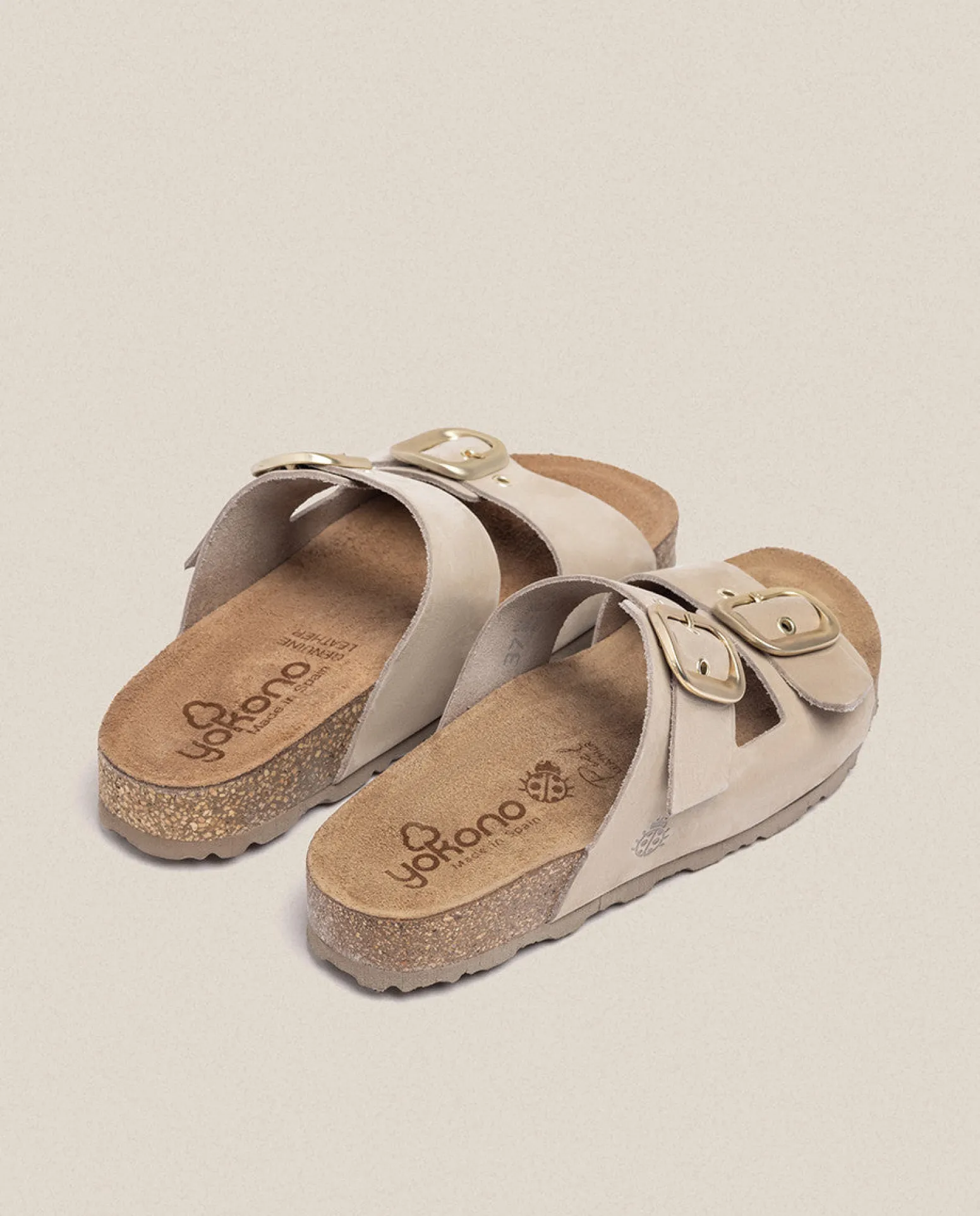Sandalia Plana Jerba 136 Beige