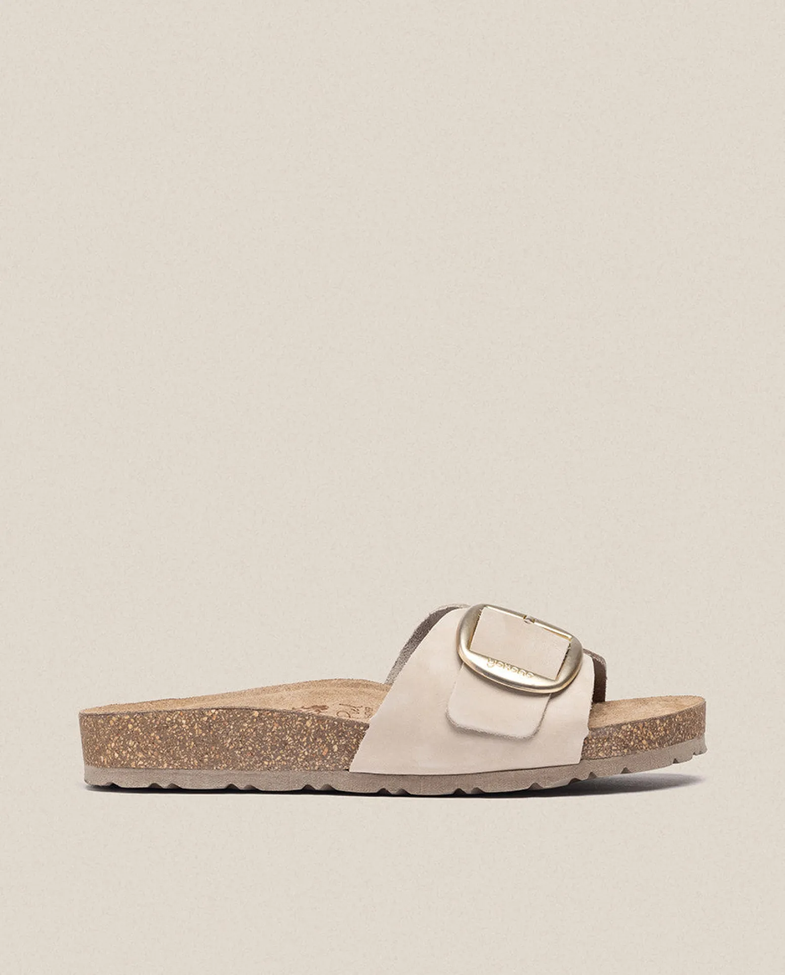 Sandalia Plana Jerba 114 Beige