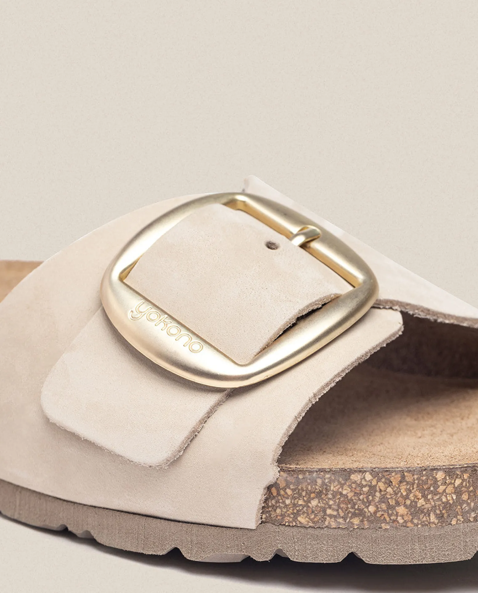 Sandalia Plana Jerba 114 Beige