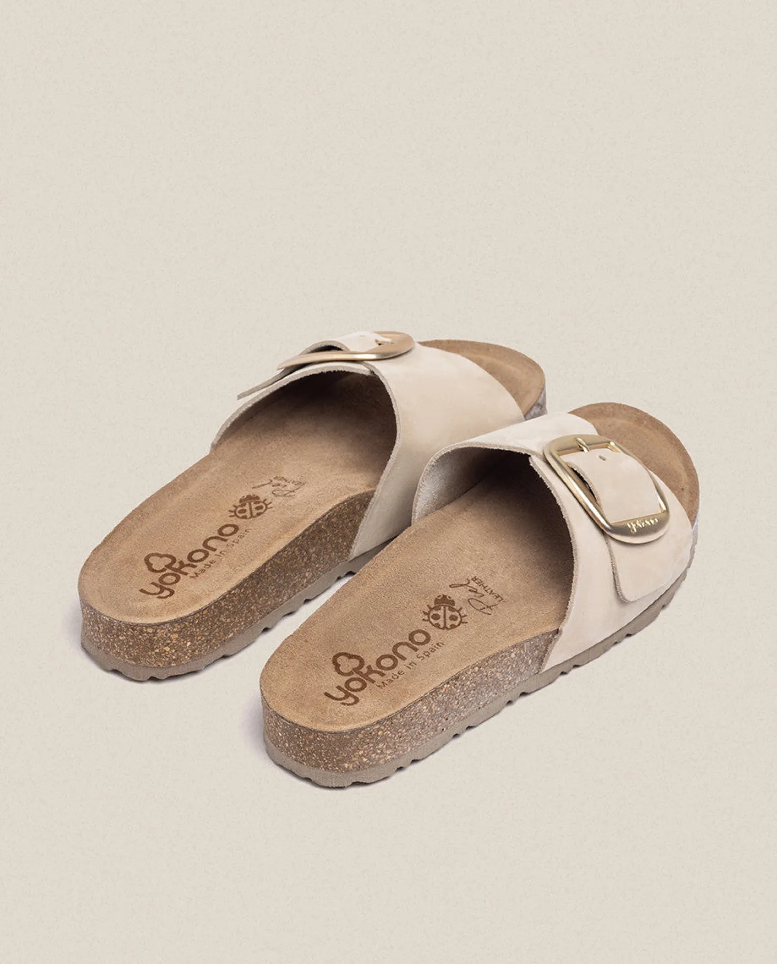 Sandalia Plana Jerba 114 Beige