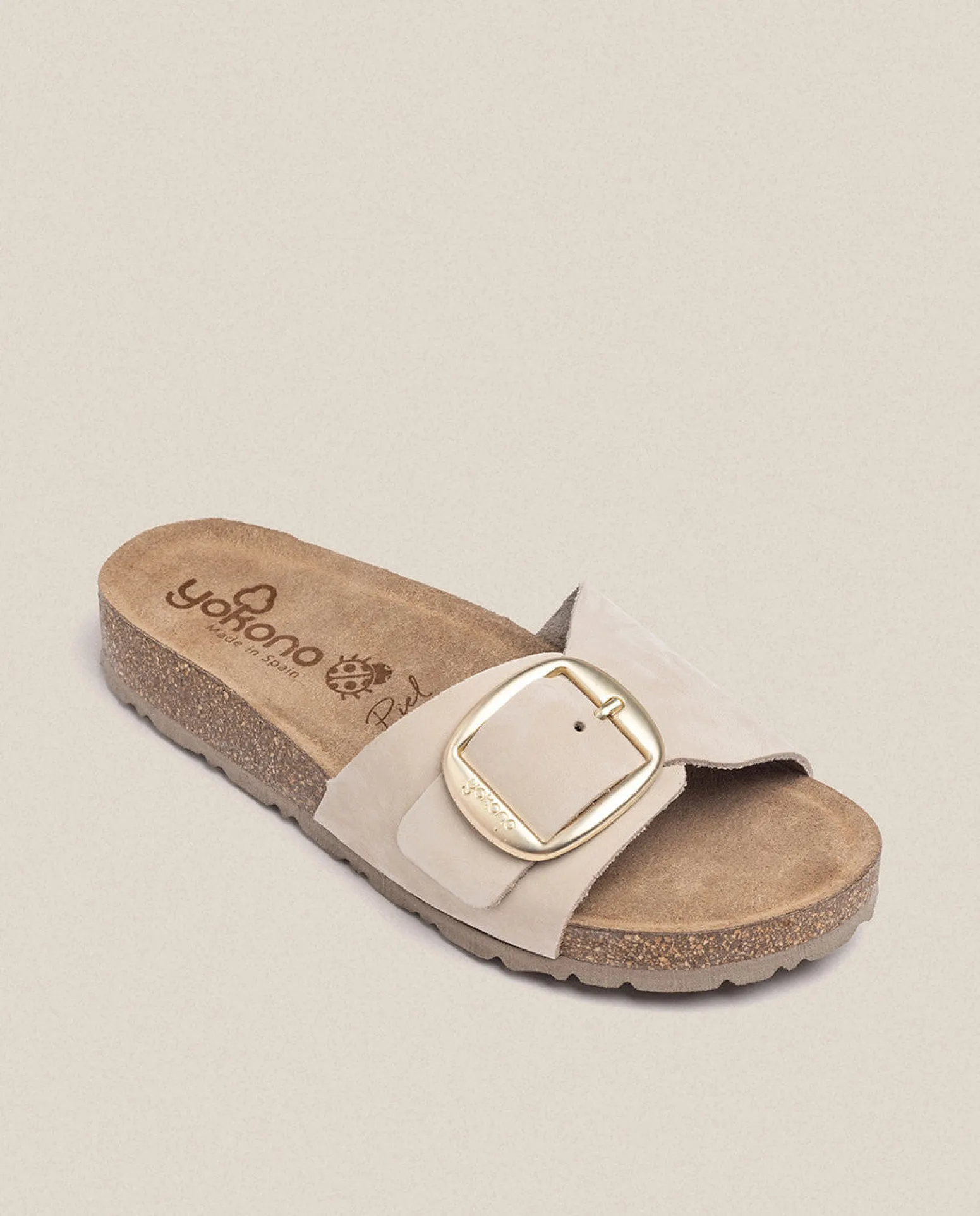 Sandalia Plana Jerba 114 Beige