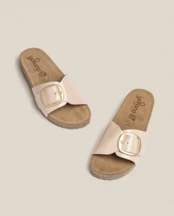Sandalia Plana Jerba 114 Beige