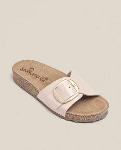 Sandalia Plana Jerba 114 Beige
