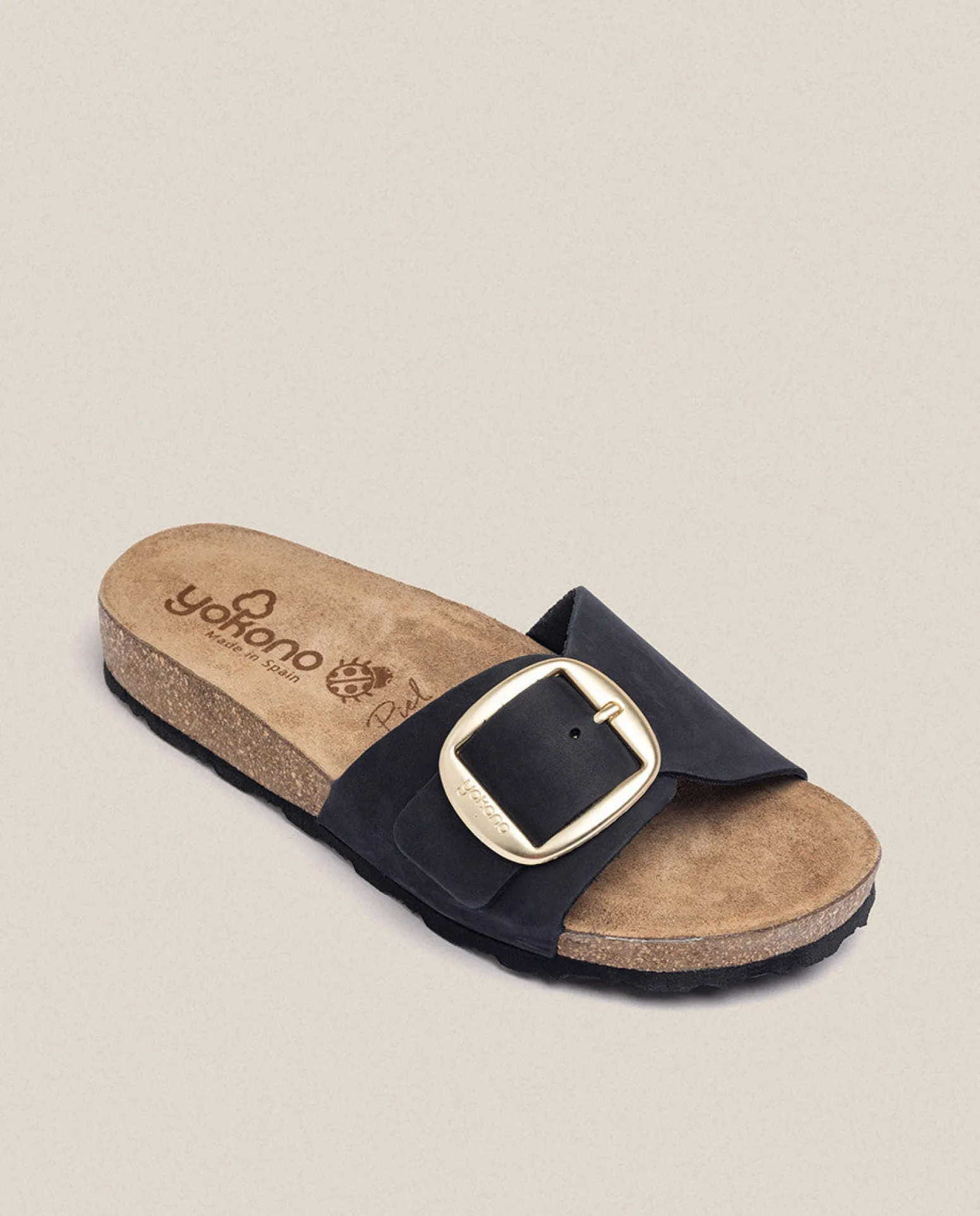 Sandalia Plana Jerba 114 Negro