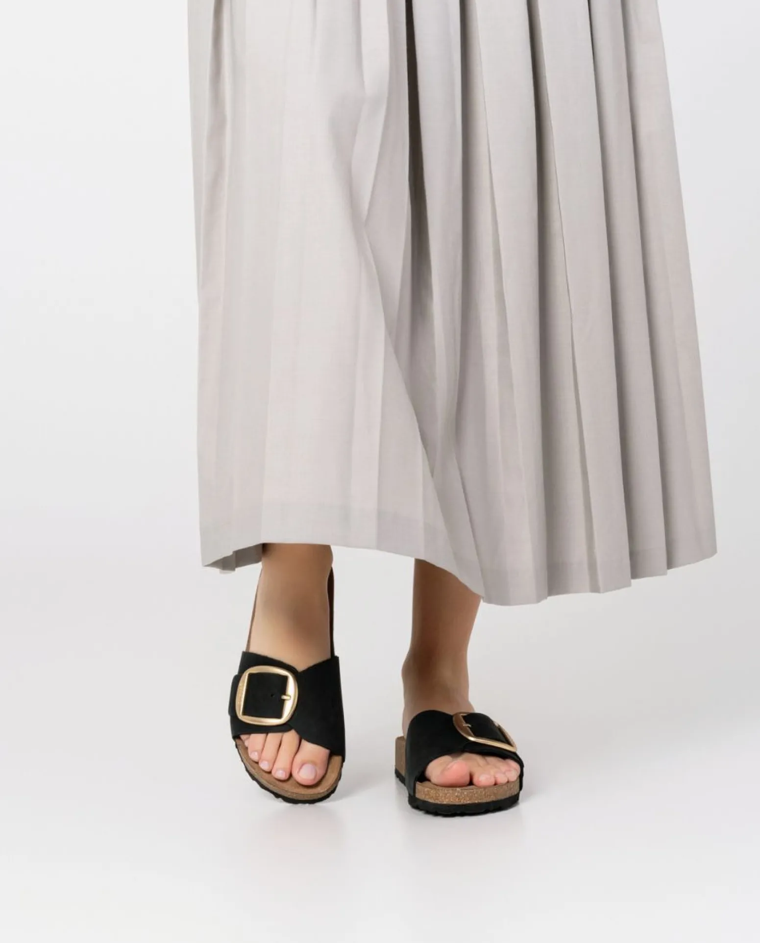 Sandalia Plana Jerba 114 Negro