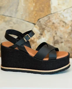 Sandalia Plana Lanzarote 003 Negro