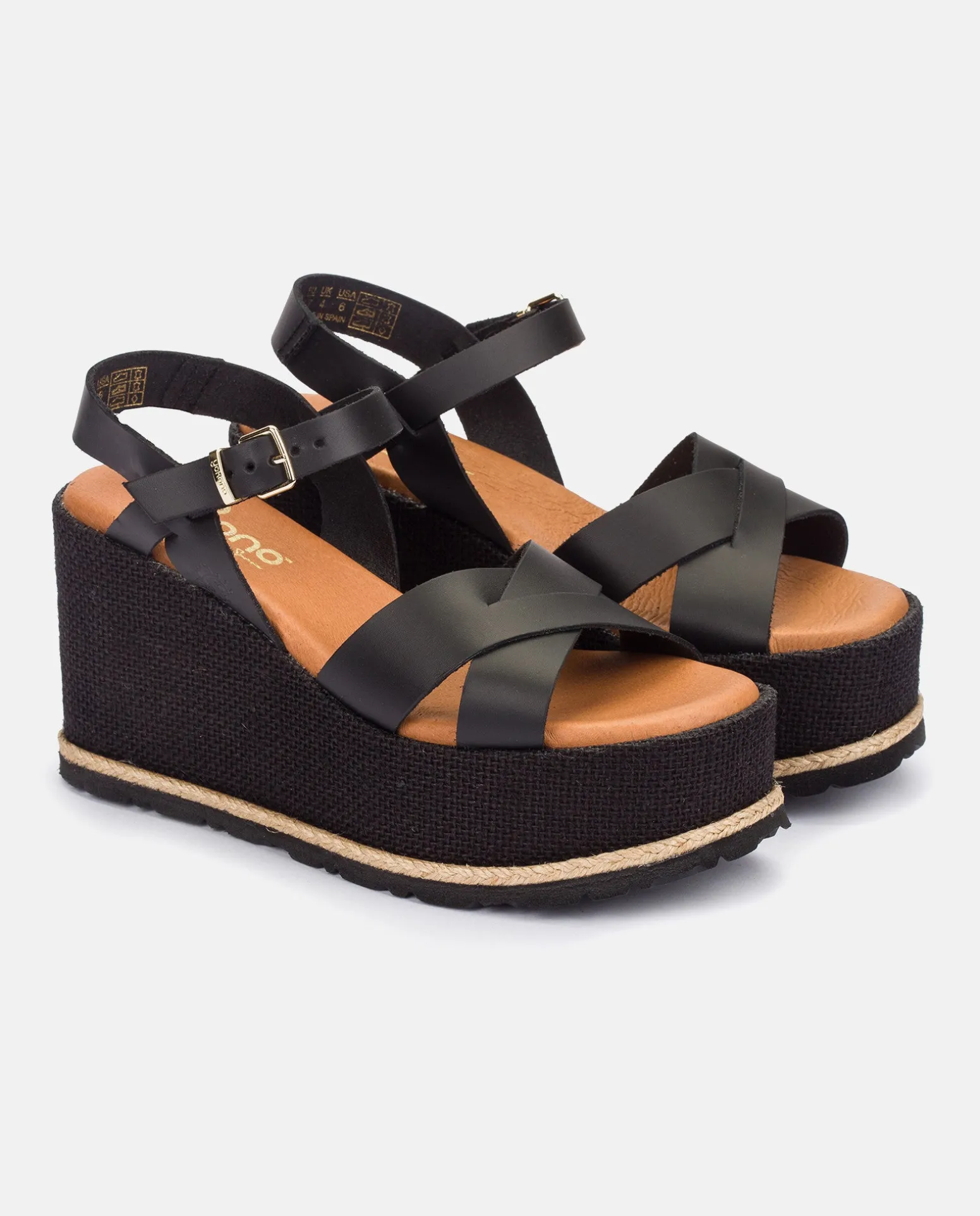 Sandalia Plana Lanzarote 003 Negro