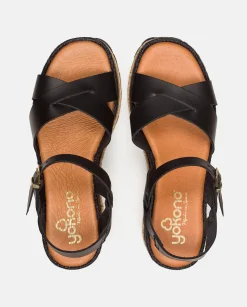 Sandalia Plana Lanzarote 003 Negro
