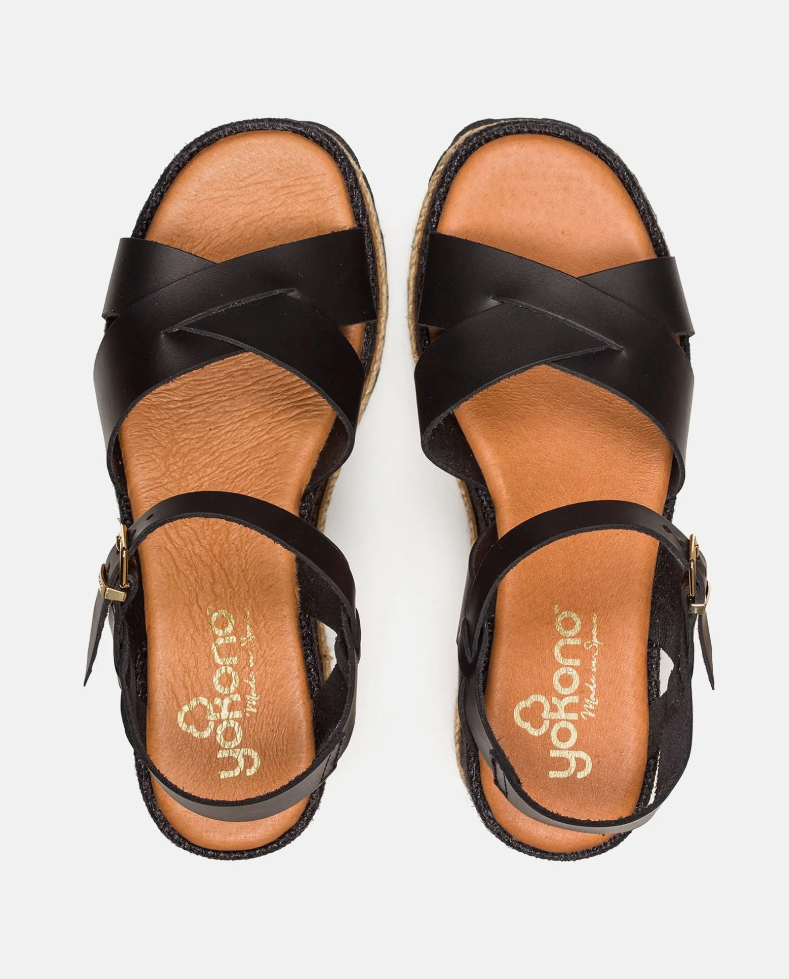 Sandalia Plana Lanzarote 003 Negro