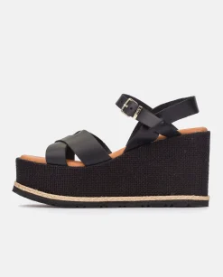 Sandalia Plana Lanzarote 003 Negro