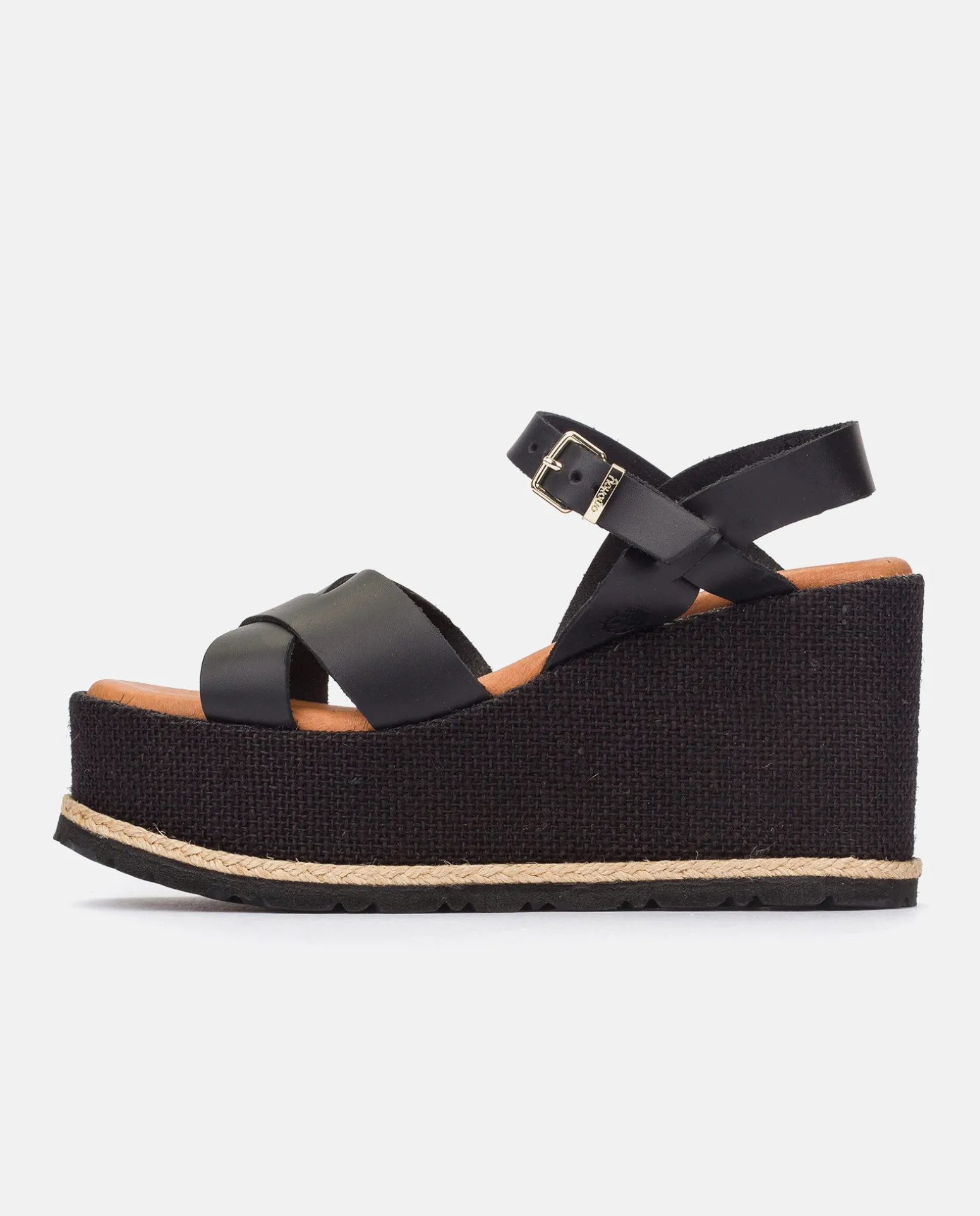 Sandalia Plana Lanzarote 003 Negro