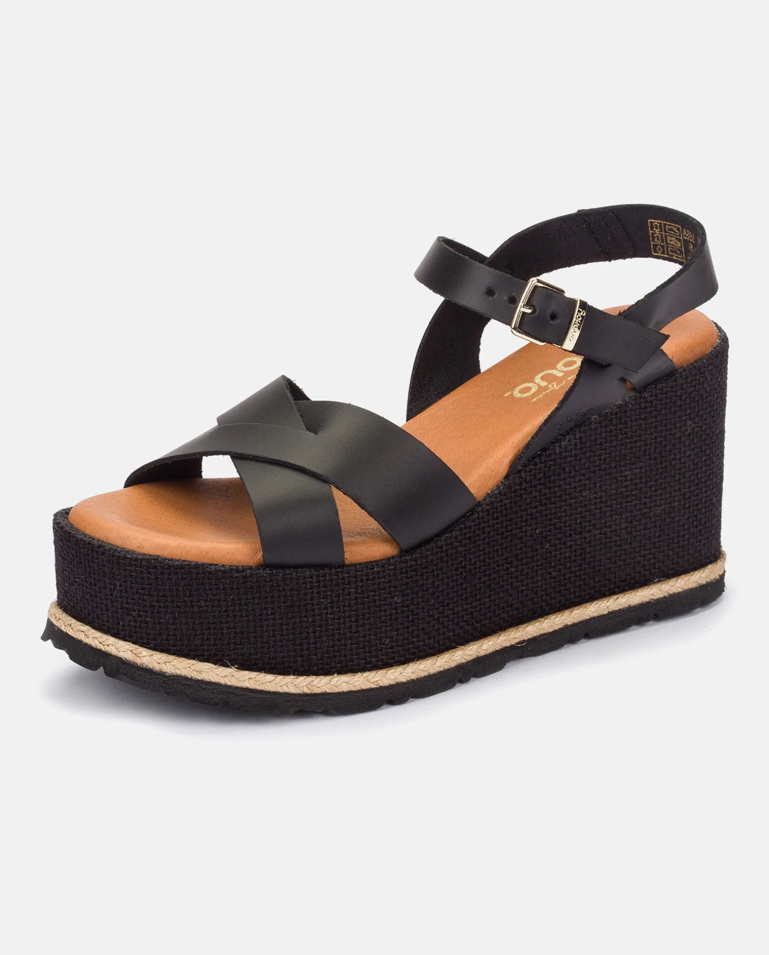 Sandalia Plana Lanzarote 003 Negro
