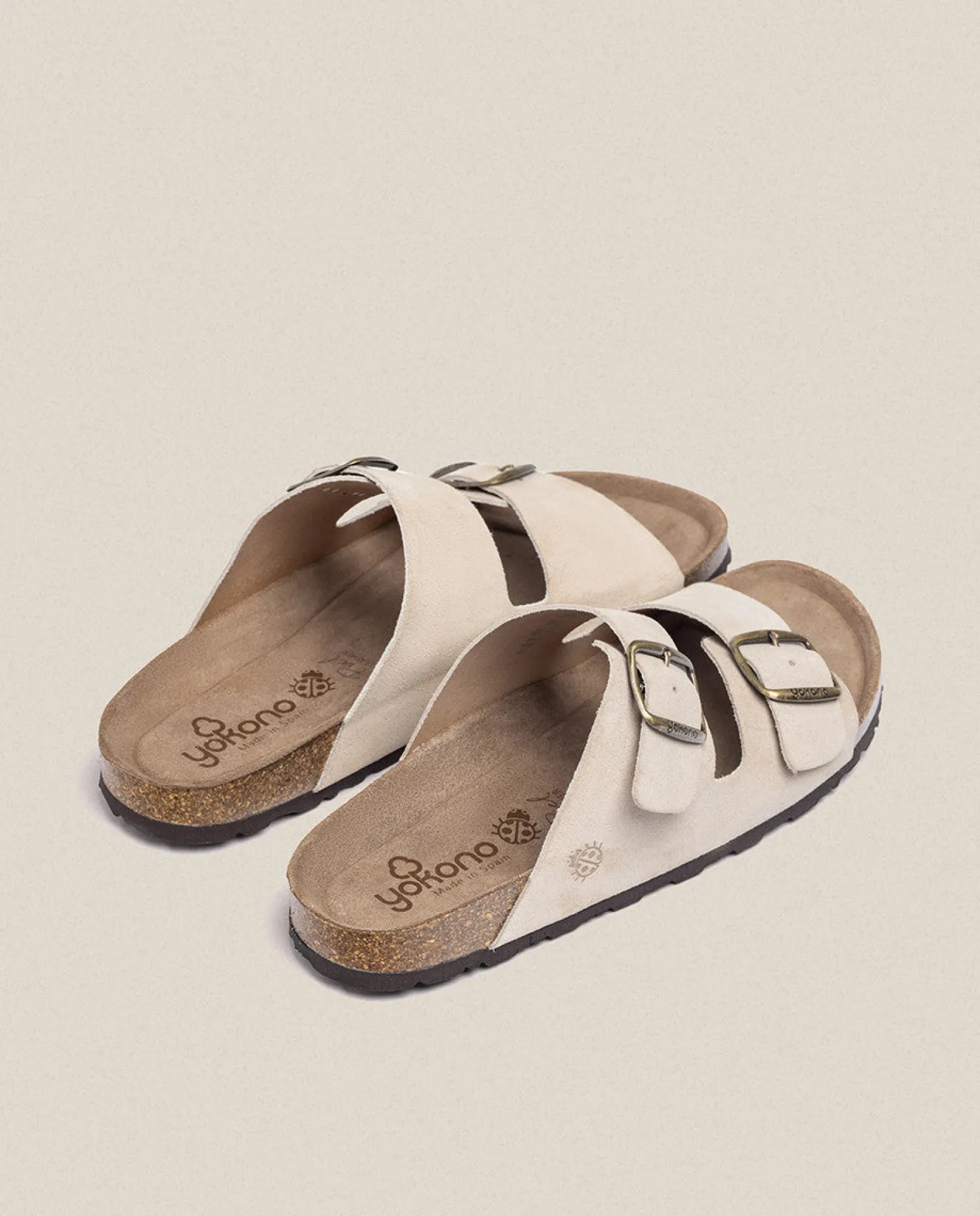 Sandalia Plana Macam 150 Beige