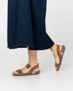Sandalia Plana Manacor 001 Marron