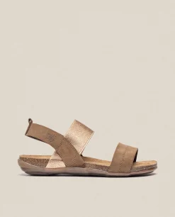 Sandalia Plana Manacor 001 Marron
