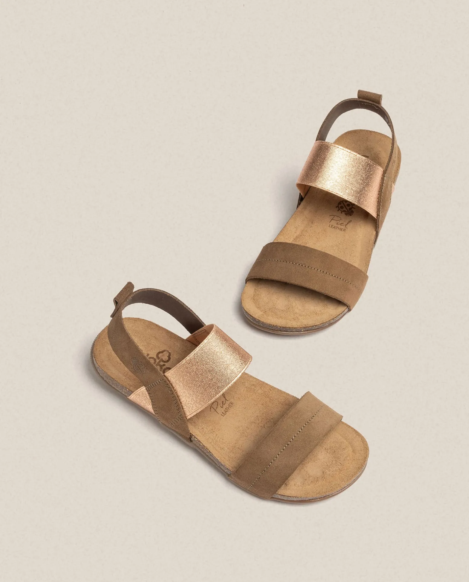 Sandalia Plana Manacor 001 Marron