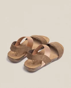 Sandalia Plana Manacor 001 Marron
