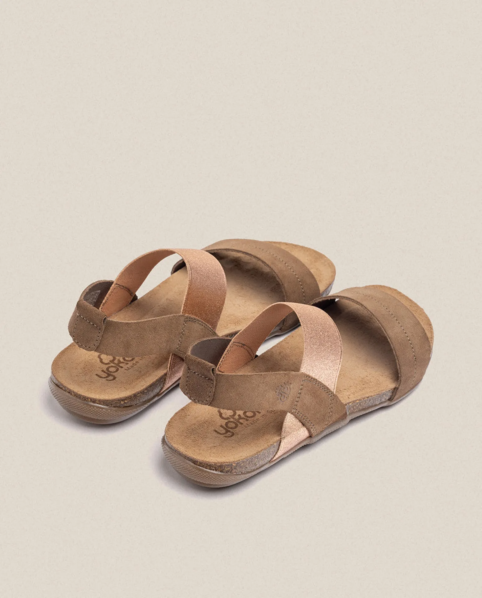 Sandalia Plana Manacor 001 Marron