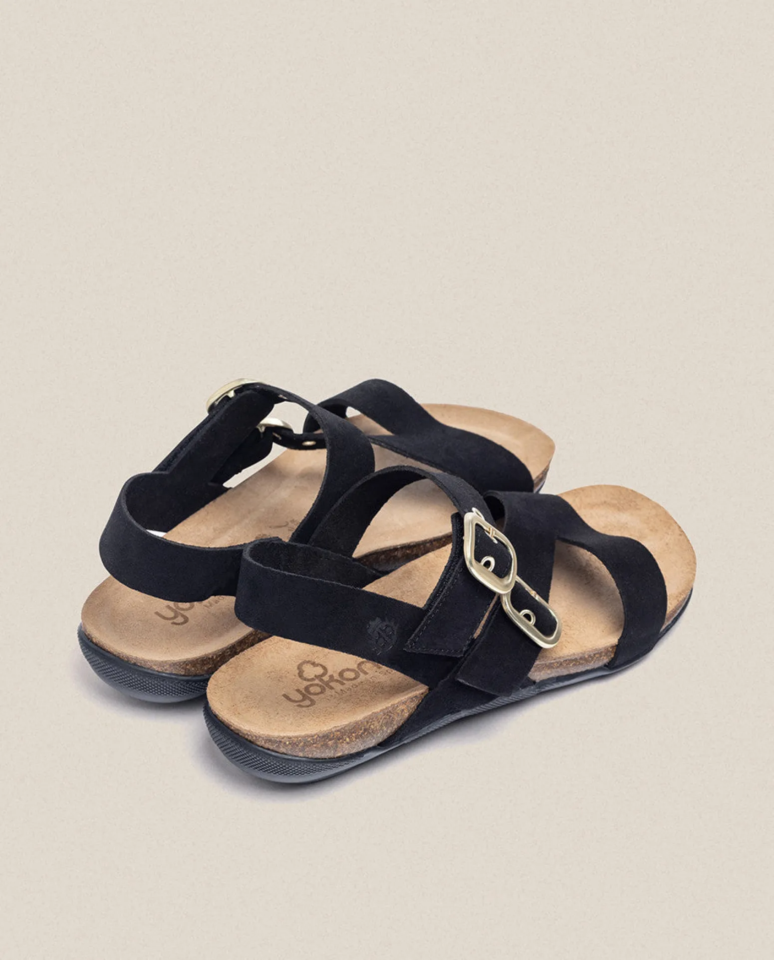 Sandalia Plana Manacor 023 Negro
