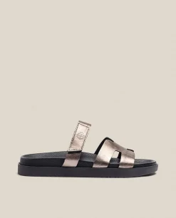 Sandalia Plana Morena 125 Gris