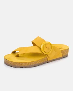 Sandalia Plana Rolan 113 Amarillo