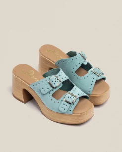 Sandalia Tacón Bonai 003 Azul