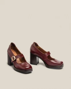 Zapato De Tacón KOLIN-010 Burdeos