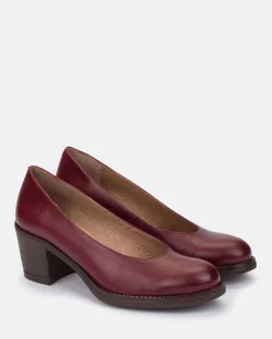 Zapato De Tacón LILLE-007 BURDEOS